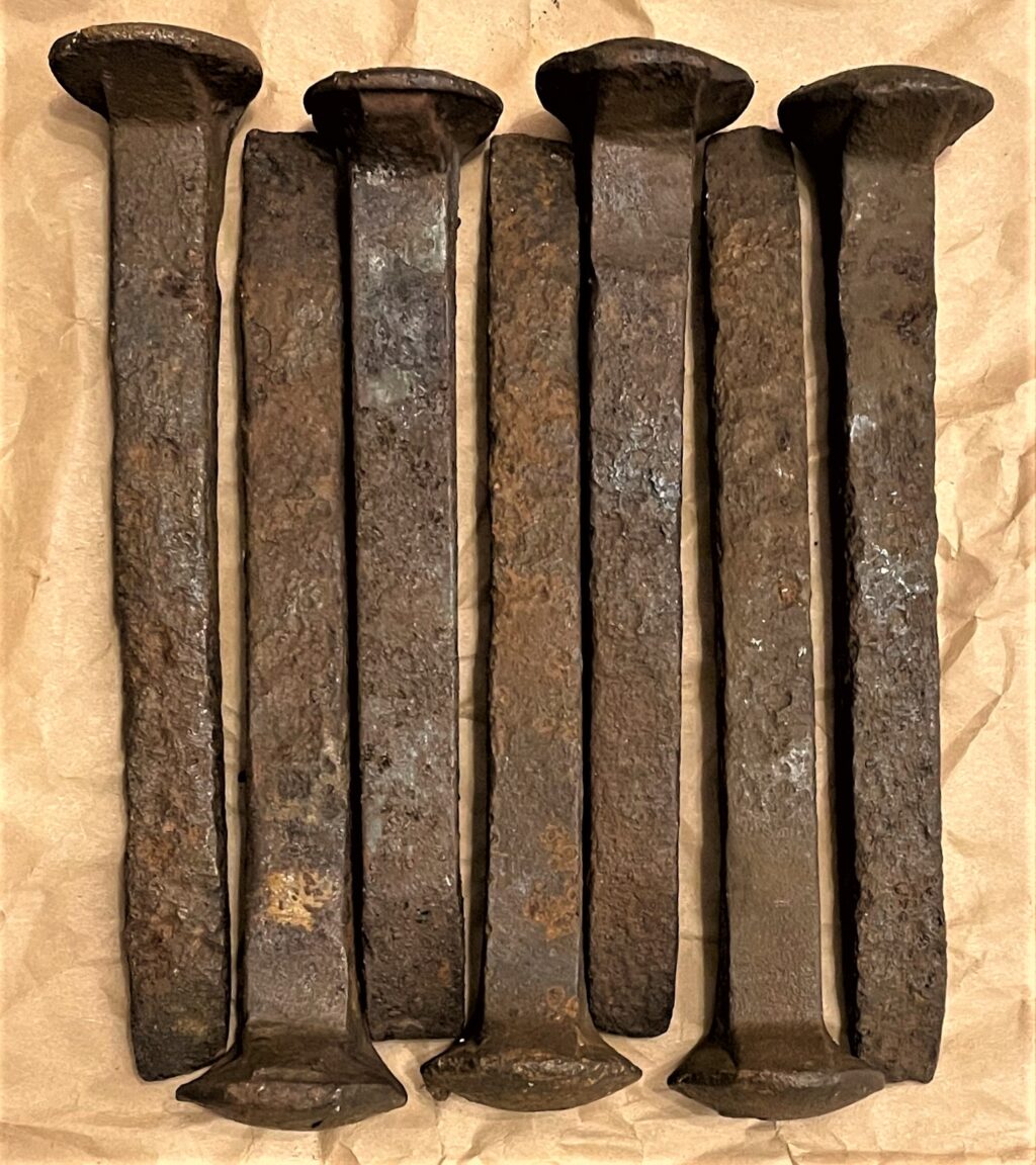Misc Rail Road Spikes $2 each, buyer pays shipping!