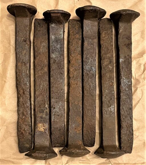 Misc Rail Road Spikes $2 each, buyer pays shipping!